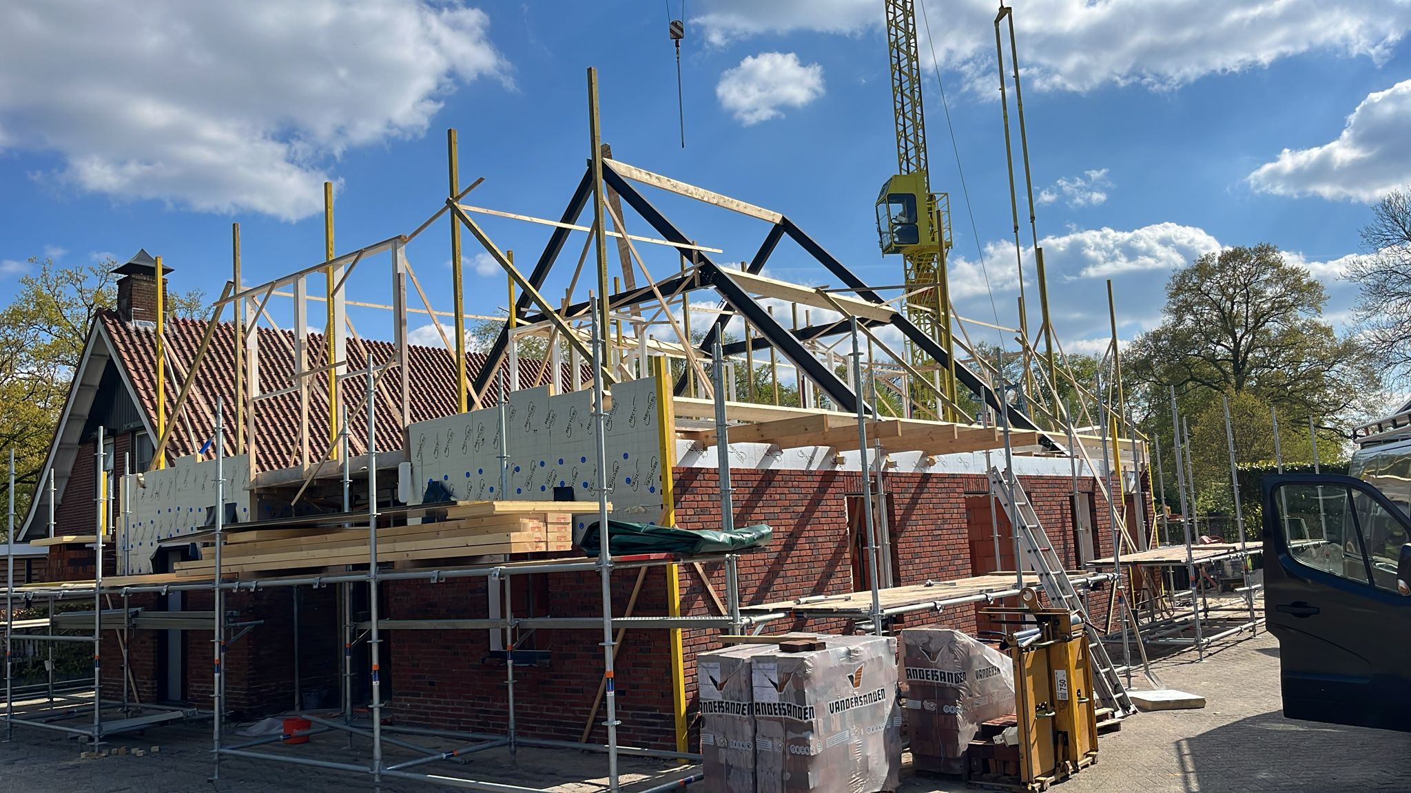 Uitbreiding woning Rossum